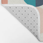Mid Century Modern Geometry 2 Bath Mat Gallery Image 2