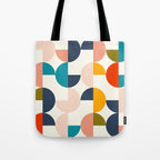 Mid Century Modern Geometry 2 Tote Bag Gallery Image 1