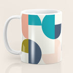 Mid Century Modern Geometry 2 Coffee Mug Gallery Image 3