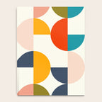 Mid Century Modern Geometry 2 Notebook Gallery Image 4