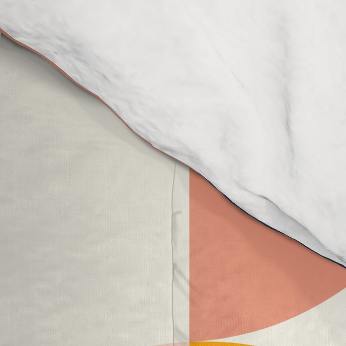 Mid Century Modern Geometry 2 Comforter Gallery Image 4