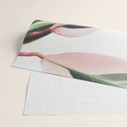 Pink Leaves II Wrapping Paper Gallery Image 2