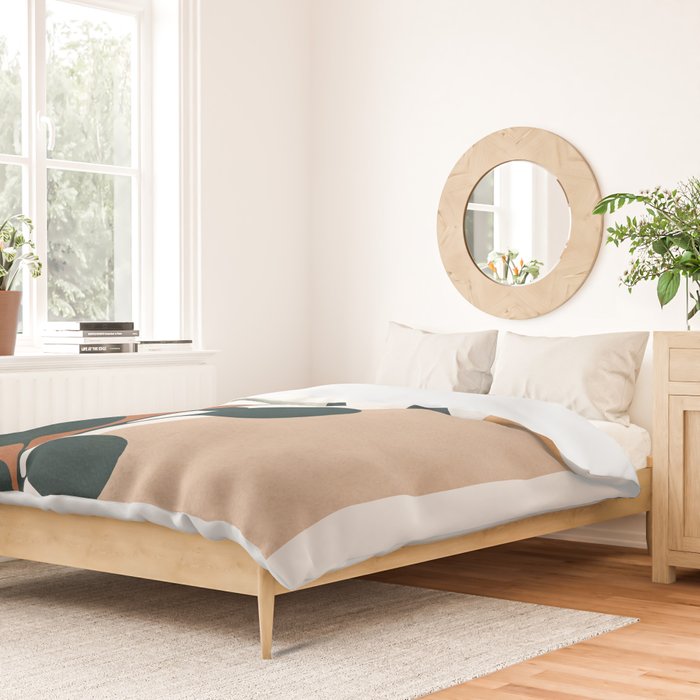 Soft Shapes V Duvet Cover Gallery Image 2