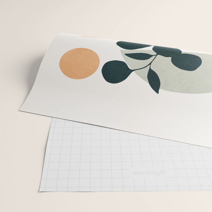 Soft Shapes V Wrapping Paper Gallery Image 2