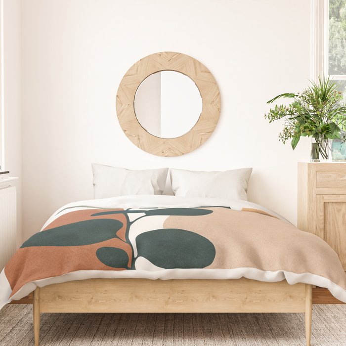 Soft Shapes V Duvet Cover Gallery Image 3