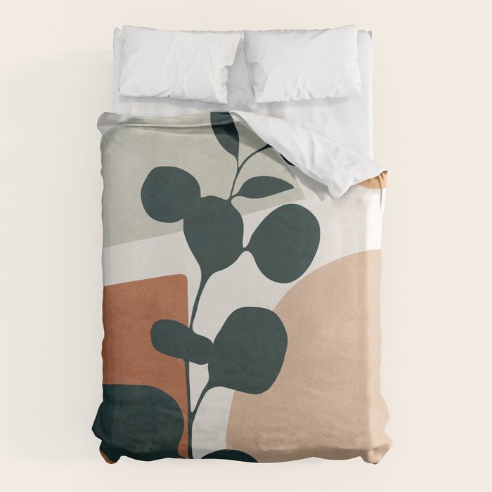 Soft Shapes V Duvet Cover Gallery Image 1