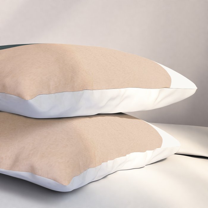 Soft Shapes V Pillow Sham Gallery Image 3