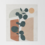 Soft Shapes V Throw Blanket Gallery Image 2