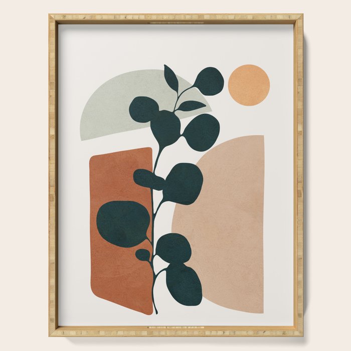 Soft Shapes V Serving Tray Gallery Image 1