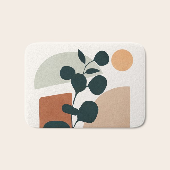 Soft Shapes V Bath Mat Gallery Image 1