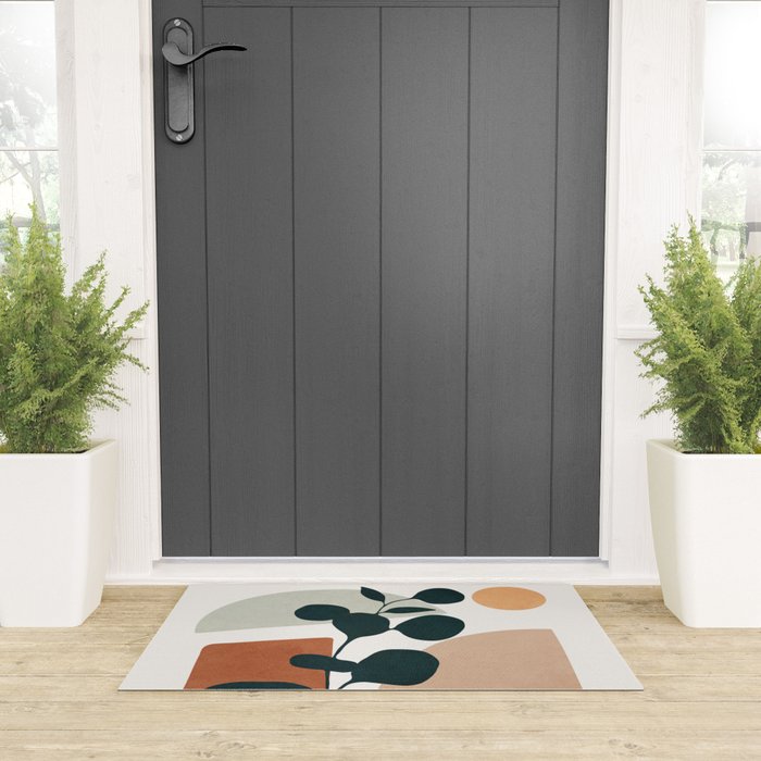 Soft Shapes V Welcome Mat Gallery Image 3