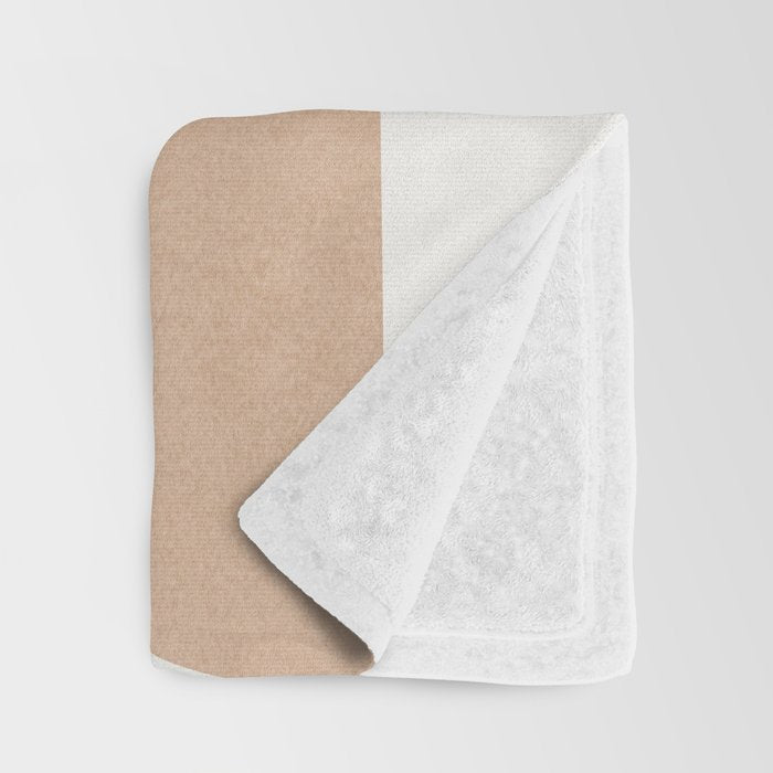 Soft Shapes V Throw Blanket Gallery Image 3