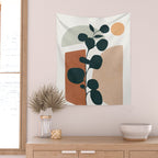 Soft Shapes V Wall Tapestry Gallery Image 2