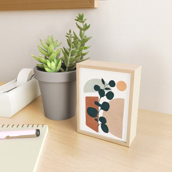 Soft Shapes V Mini Art Print Gallery Image 2