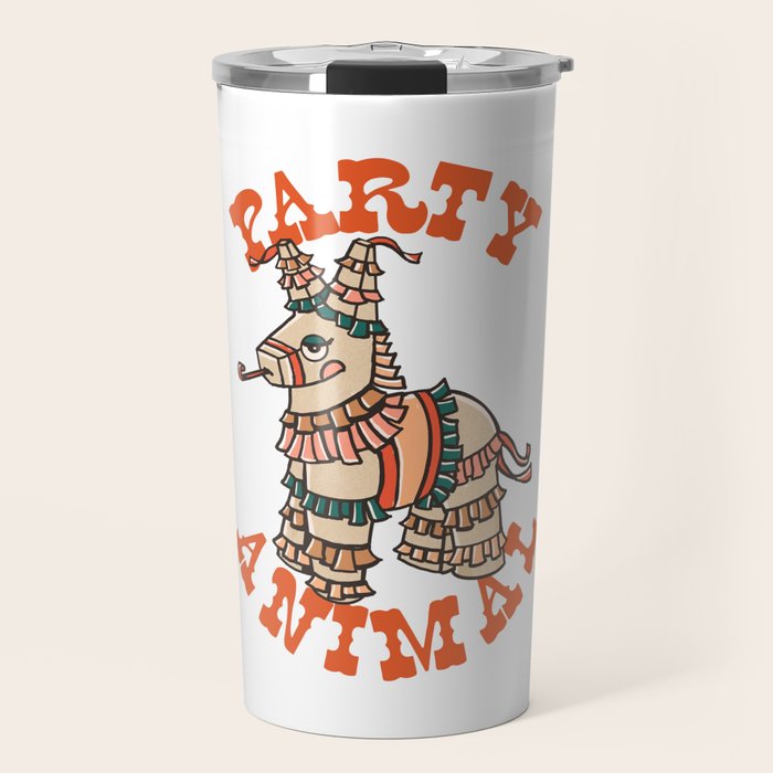 Party Animal Donkey Pinata Travel Mug Gallery Image 1