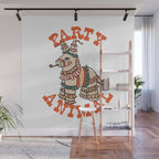 Party Animal Donkey Pinata Wall Mural Gallery Image 1