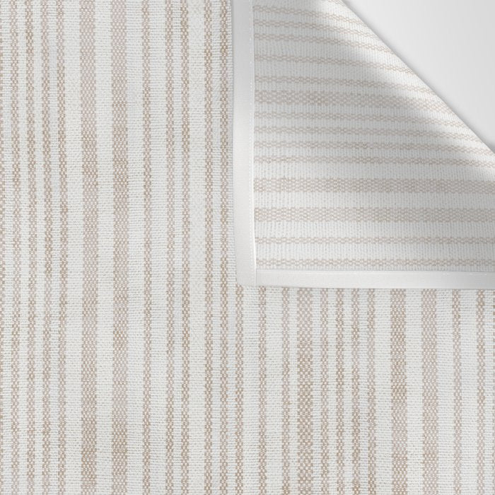 AEGEAN SOFT TICKING STRIPE Wall Tapestry Gallery Image 3
