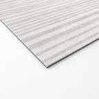 AEGEAN SOFT TICKING STRIPE Welcome Mat Gallery Image 2