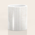 AEGEAN SOFT TICKING STRIPE Coffee Mug Gallery Image 4