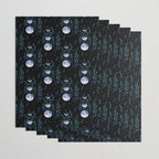 Phase & Grow - Teal Wrapping Paper Gallery Image 3