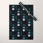 Phase & Grow - Teal Wrapping Paper Gallery Image 1