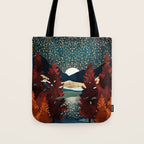 Star Sky Reflection Tote Bag Gallery Image 1