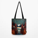 Star Sky Reflection Tote Bag Gallery Image 2