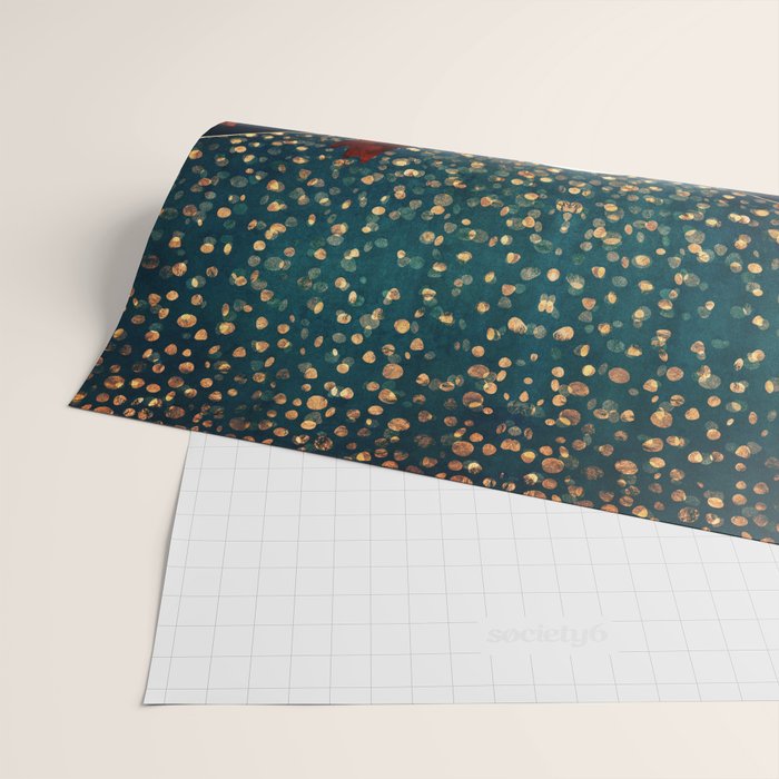 Star Sky Reflection Wrapping Paper Gallery Image 2