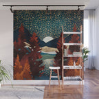 Star Sky Reflection Wall Mural Gallery Image 1