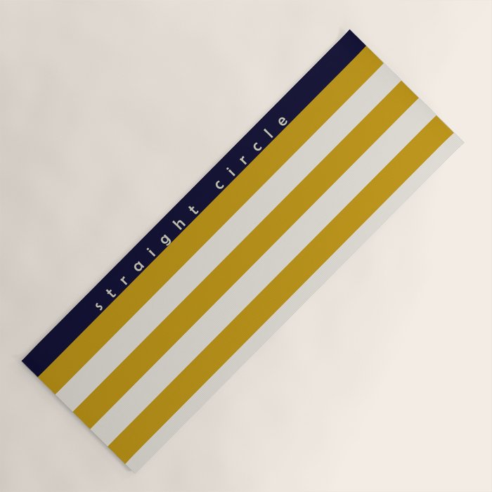 expectant iteration straight circle Yoga Mat Gallery Image 1