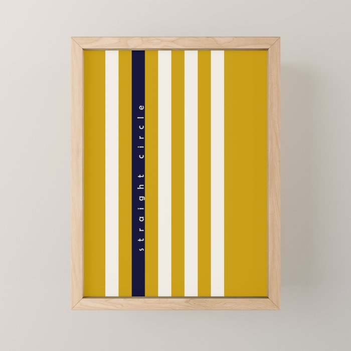 expectant iteration straight circle Mini Art Print Gallery Image 1