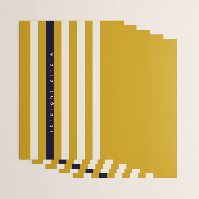 expectant iteration straight circle Wrapping Paper Gallery Image 3