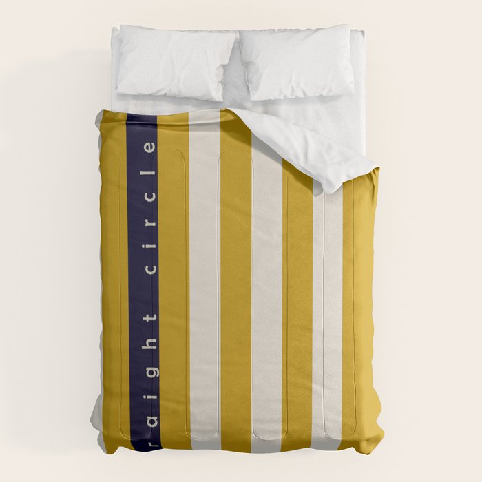 expectant iteration straight circle Comforter Gallery Image 1