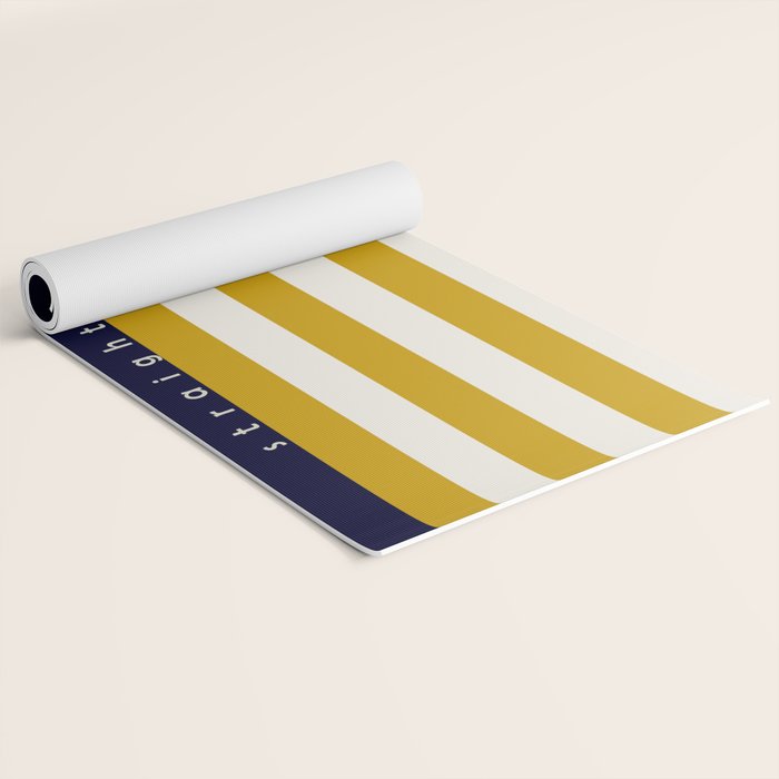 expectant iteration straight circle Yoga Mat Gallery Image 2
