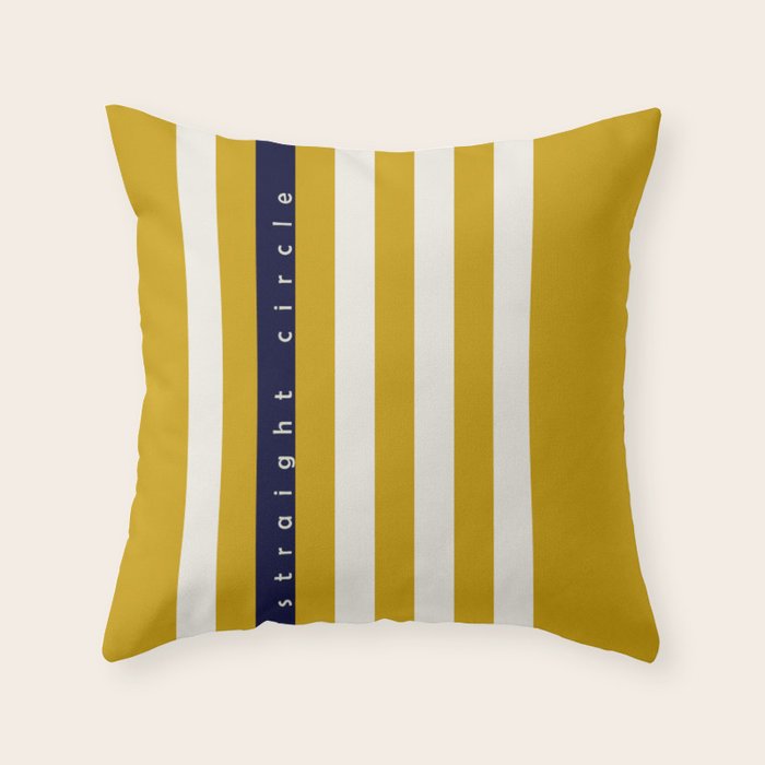 expectant iteration straight circle Throw Pillow Gallery Image 6