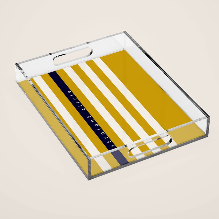 expectant iteration straight circle Acrylic Tray Gallery Image 1