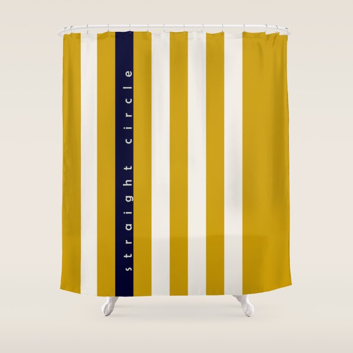 expectant iteration straight circle Shower Curtain Gallery Image 1