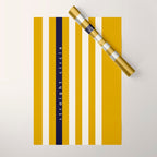 expectant iteration straight circle Wrapping Paper Gallery Image 1