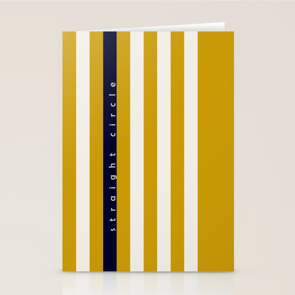 expectant iteration straight circle Stationery Card Gallery Image 2
