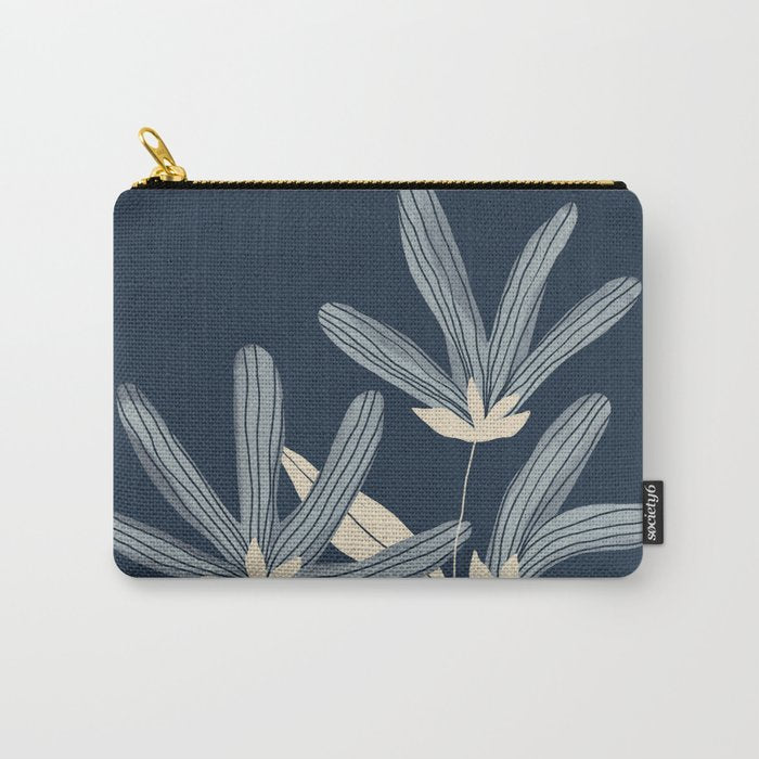 Three Flowers Carry All Pouch Gallery Image 1