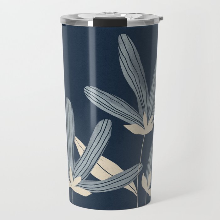 Three Flowers Travel Mug Gallery Image 1