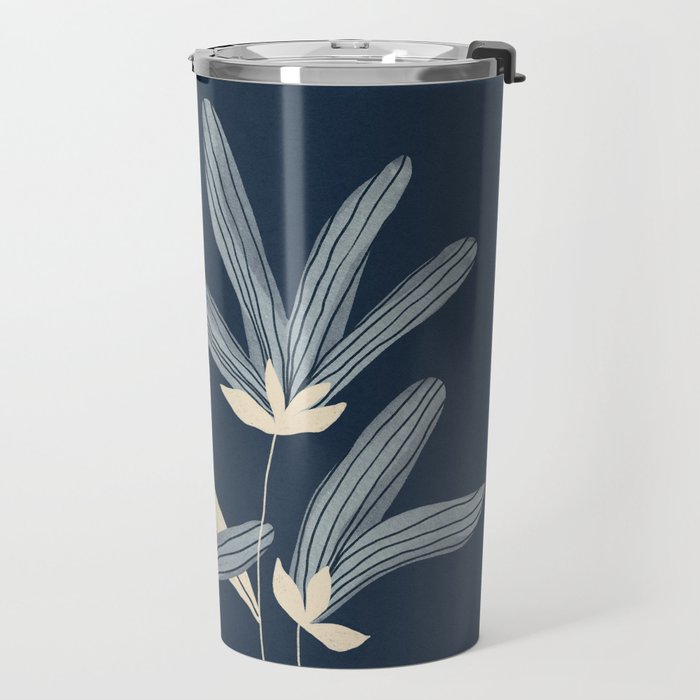 Three Flowers Travel Mug Gallery Image 2
