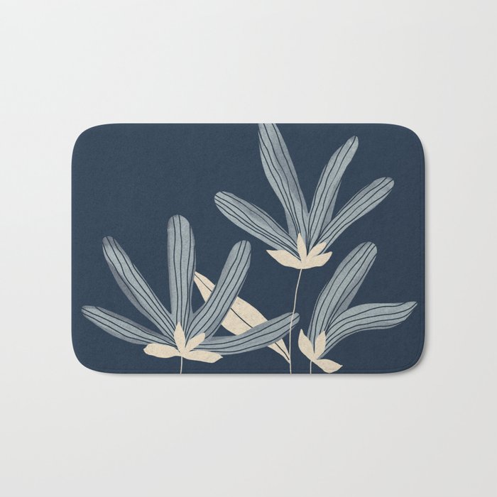 Three Flowers Bath Mat Gallery Image 1