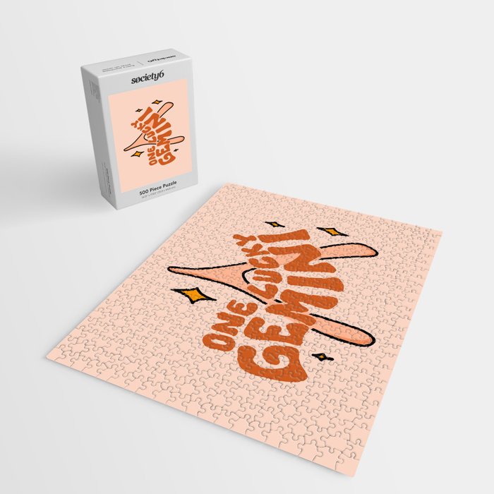 One Lucky Gemini Jigsaw Puzzle Gallery Image 2