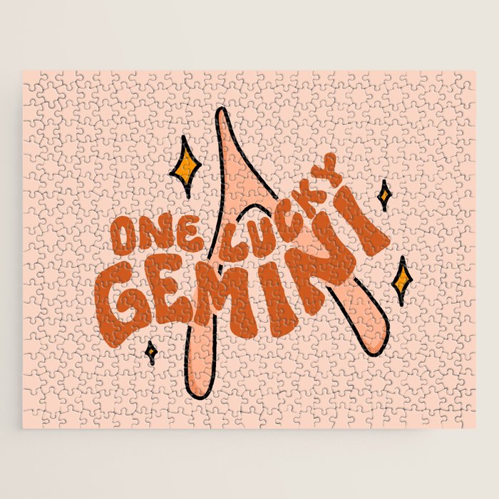 One Lucky Gemini Jigsaw Puzzle Gallery Image 1