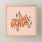 One Lucky Gemini Mini Art Print Gallery Image 1