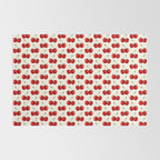 Y2K Cherries - Creme Pattern Large Rug Gallery Image 2