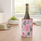 Cute Christmas Pink Wine Chiller Gallery Image 4