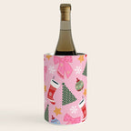 Cute Christmas Pink Wine Chiller Gallery Image 2
