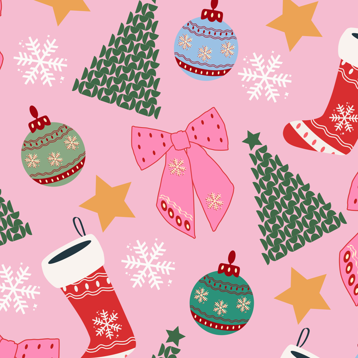 Cute Christmas Pink Coffee Mug Gallery Image 2